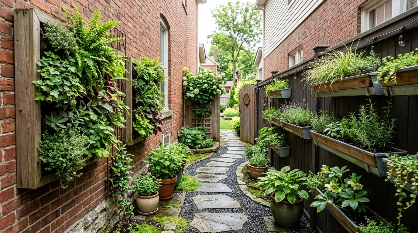 11 Side Yard Ideas for Narrow Spaces